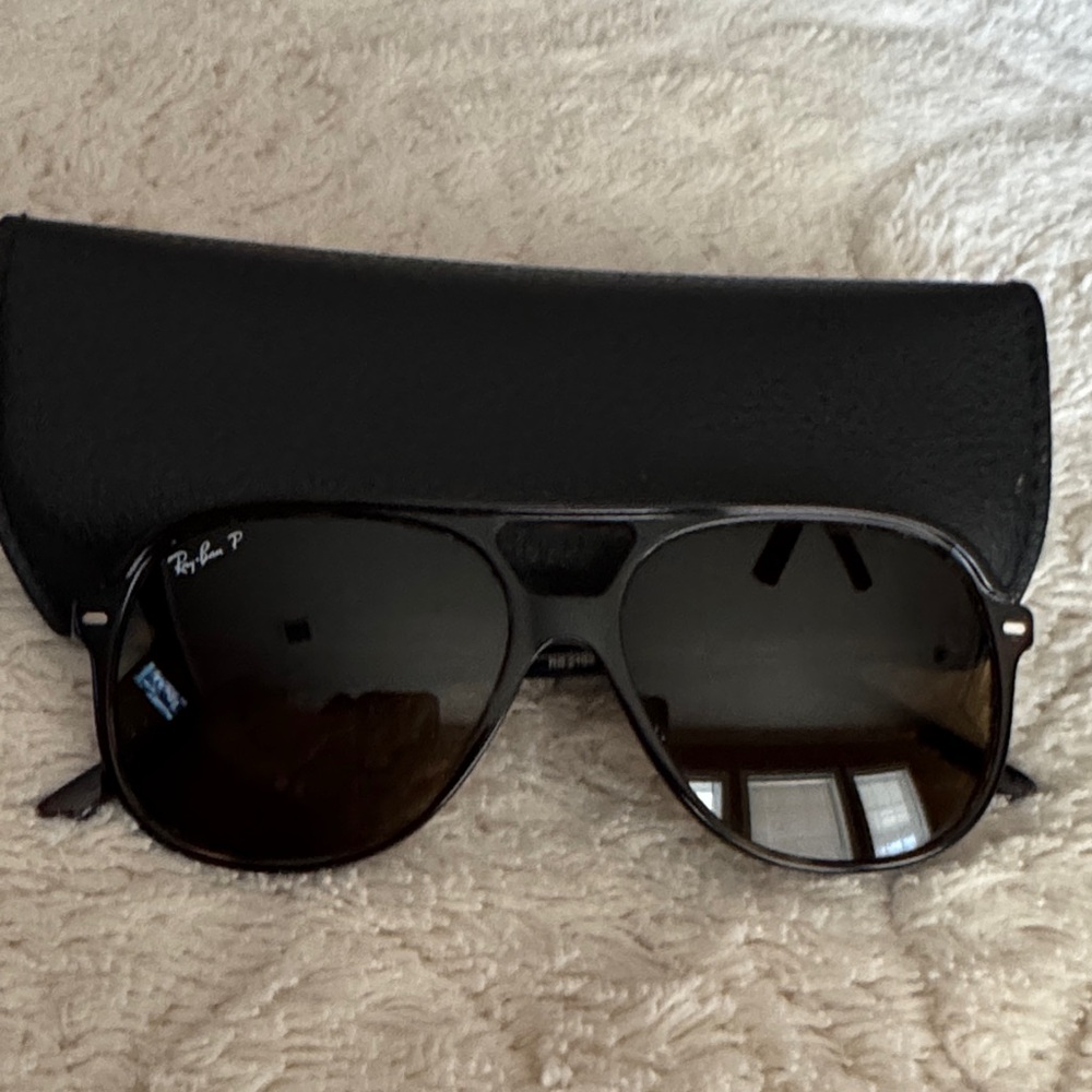 Polarized Ray-Ban Dark turtle Frame Sunglasses